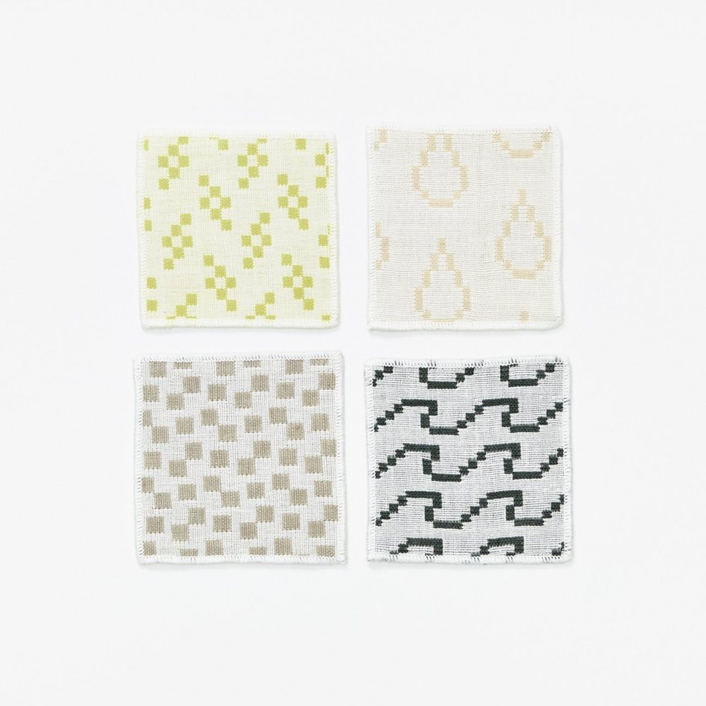 BITMAP TEXTILES - 4 Coasters | Susan Kare | Areaware