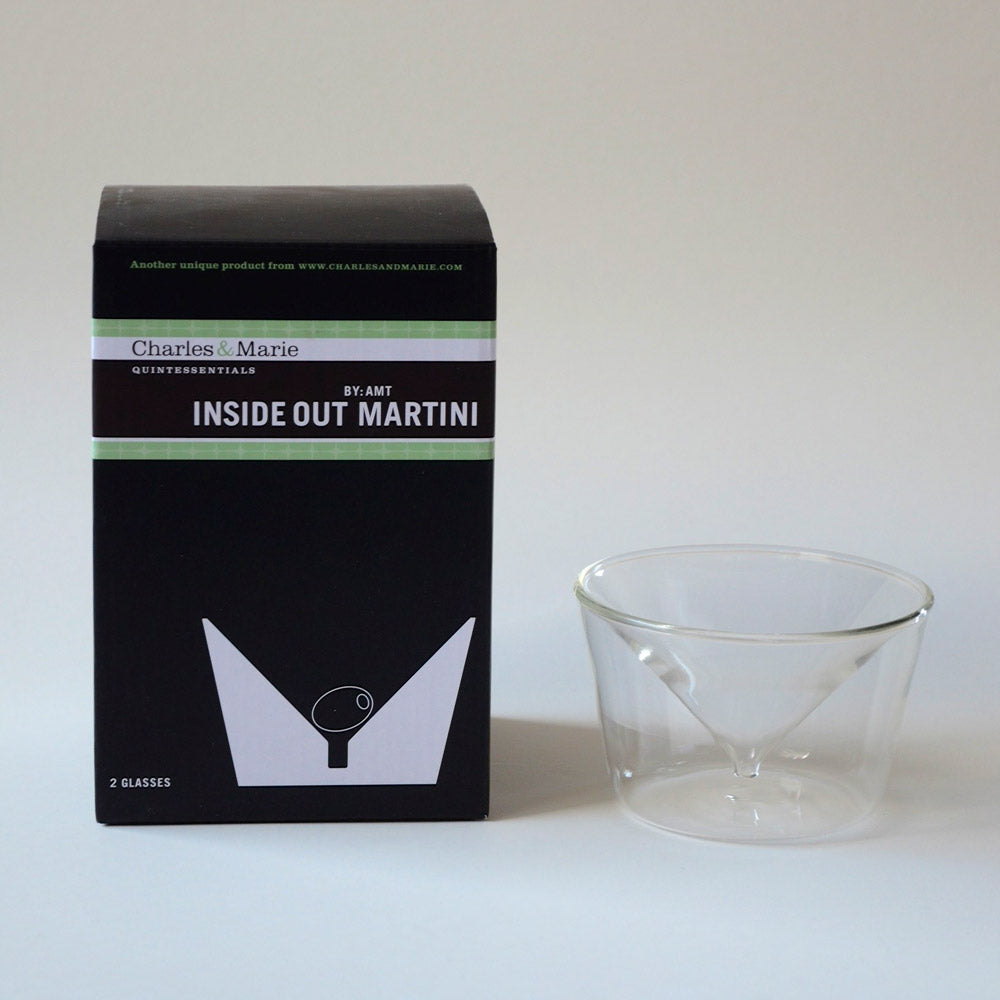 Collection INSIDEOUT | ENSEMBLE DE VERRES À MARTINI | deAMT Alissia Melka-Teichroew | Charles et Marie