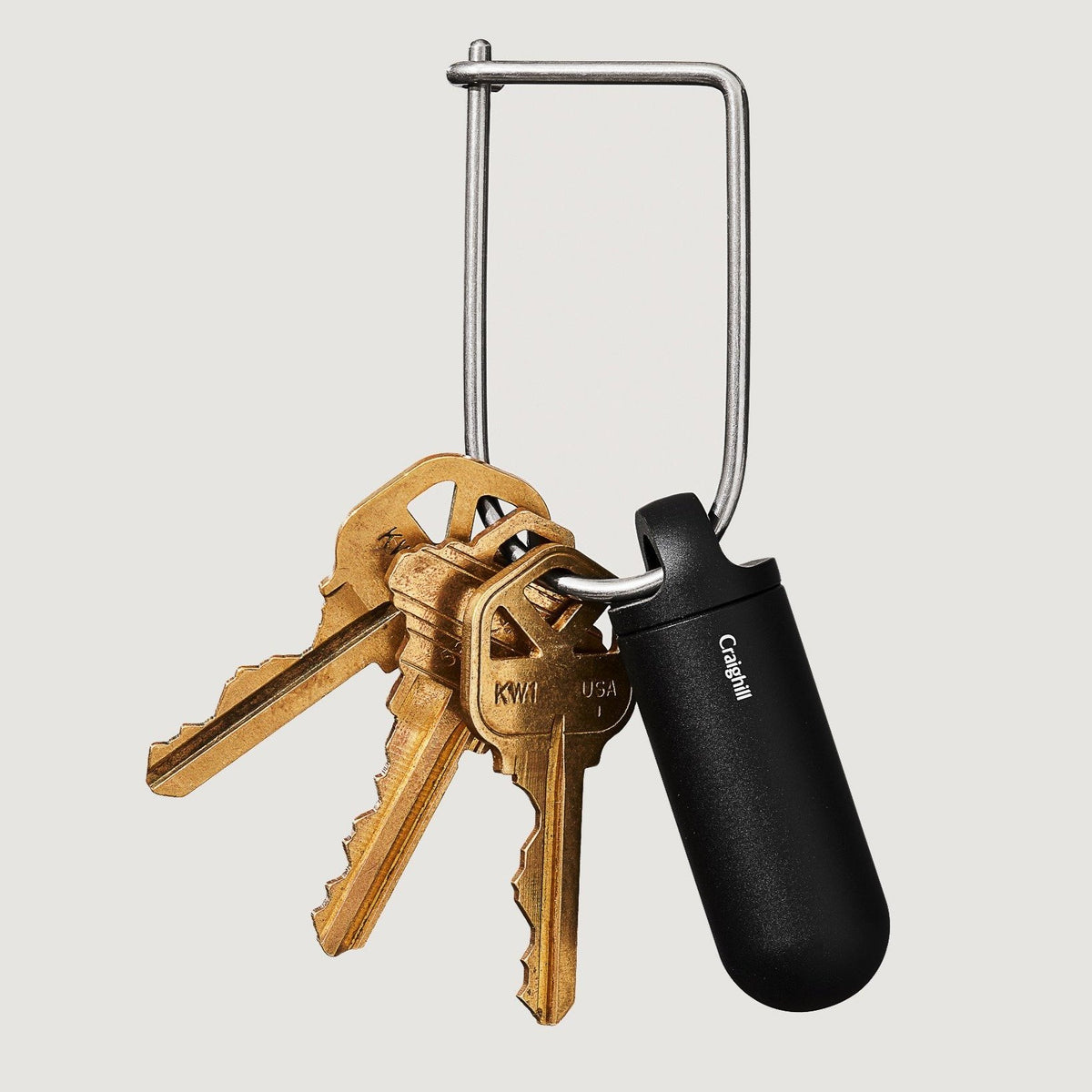 Capsule clé | CAPSULE en aluminium | PORTE-CLÉS | Craighill