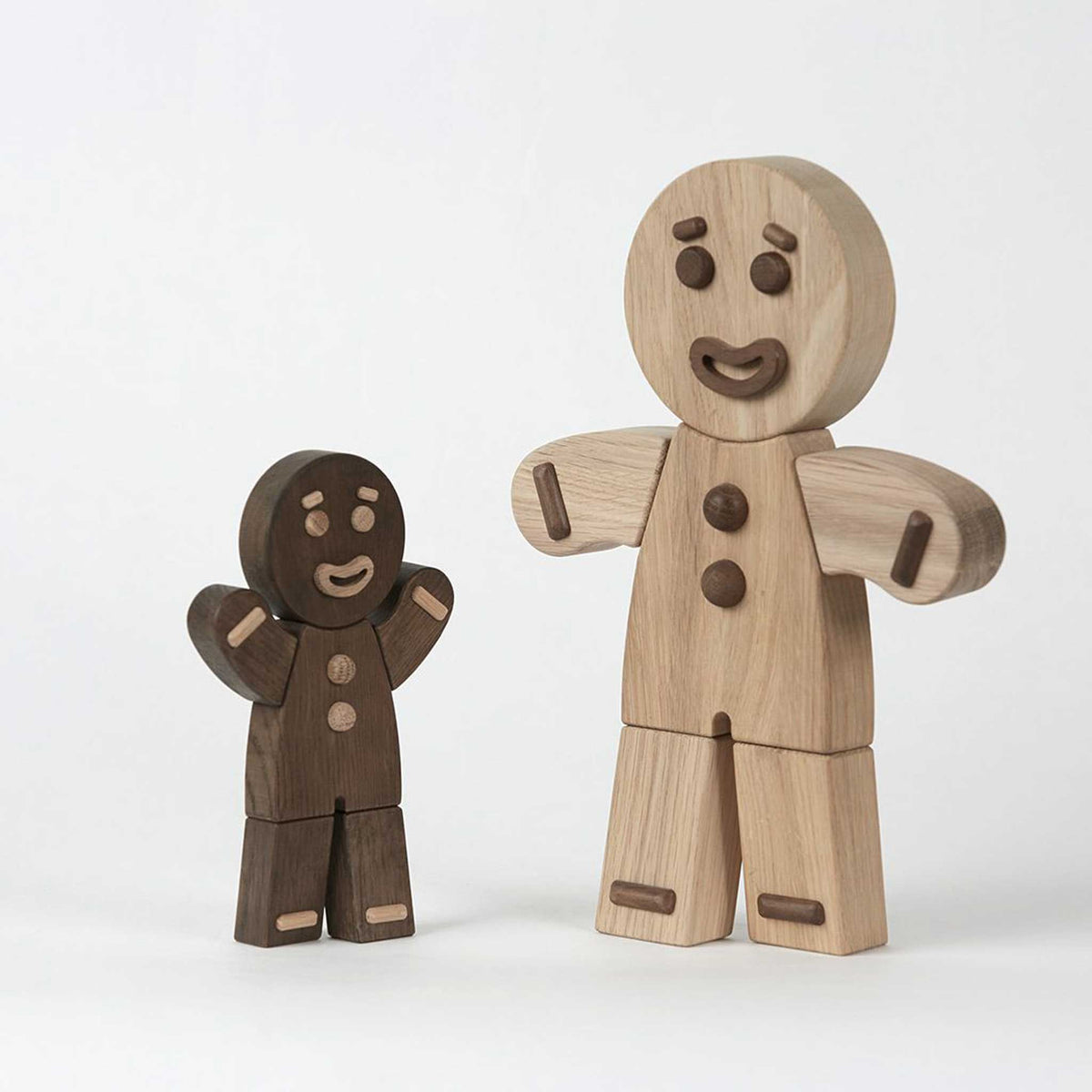 Wooden Gingerbread Man – Oak | Jakob Burgsø · boyhood
