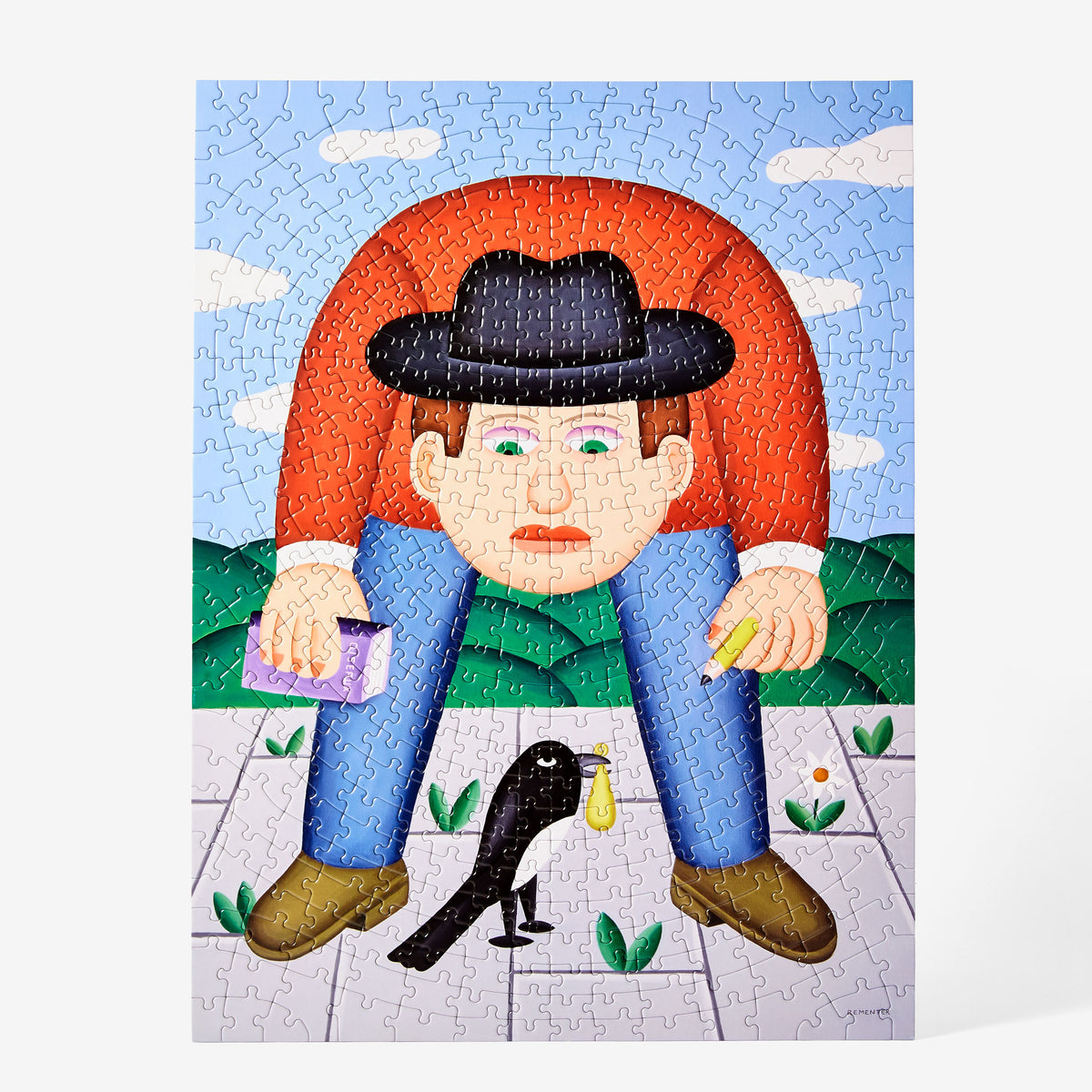 LA GAZZA LADRA | ANDY PUZZLE | 500 Teile | Andy Rementer | Areaware
