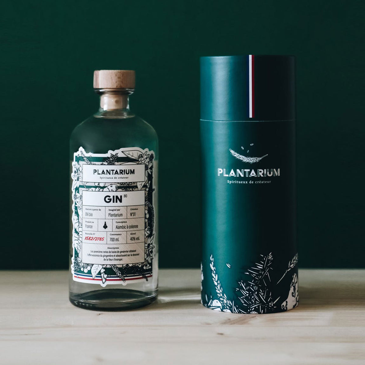 GIN PLANTAIRE | GIN biologique | 700 ml | Plantarium