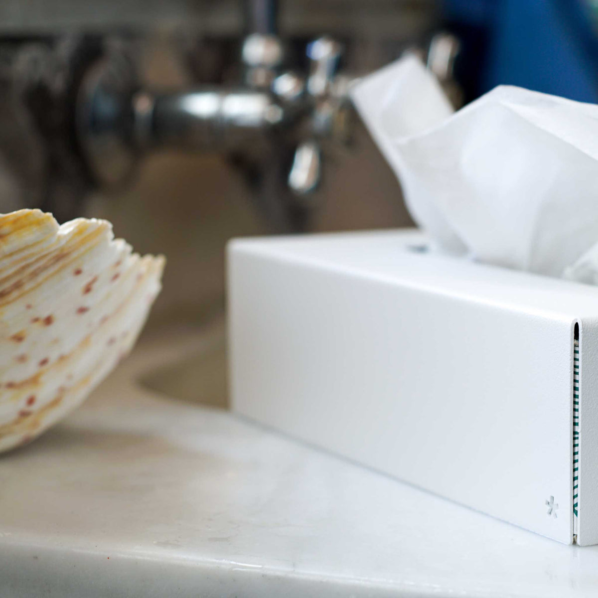 Boîte à mouchoirs "Tissue Box" – Acier | Peppermint Products