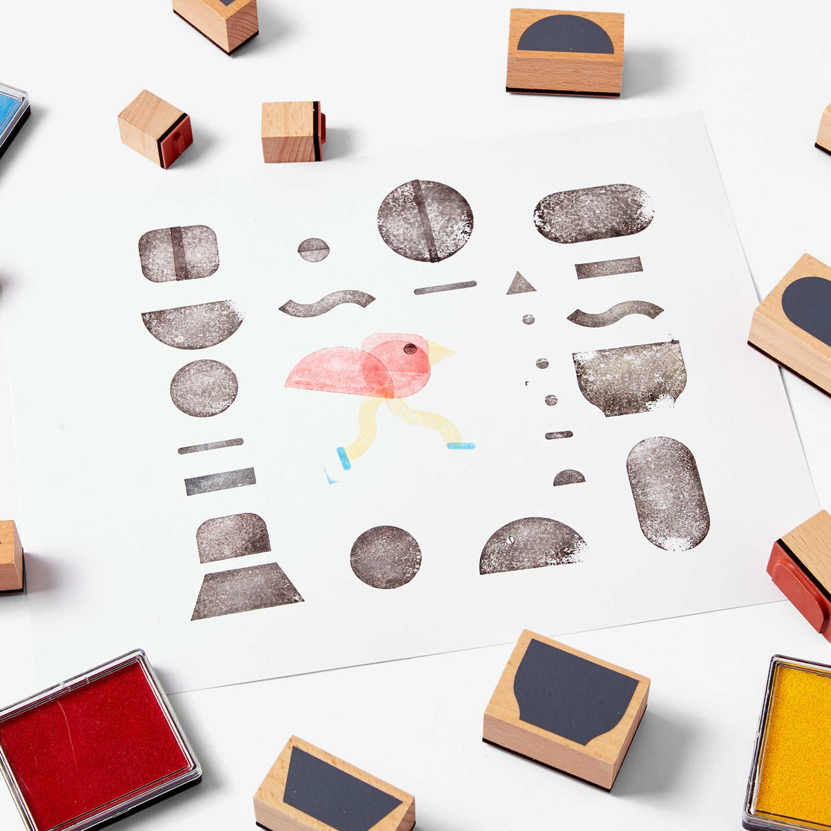 VORMEN-STEMPELS | STEMPEL-SET | Rilla Alexander | Areaware