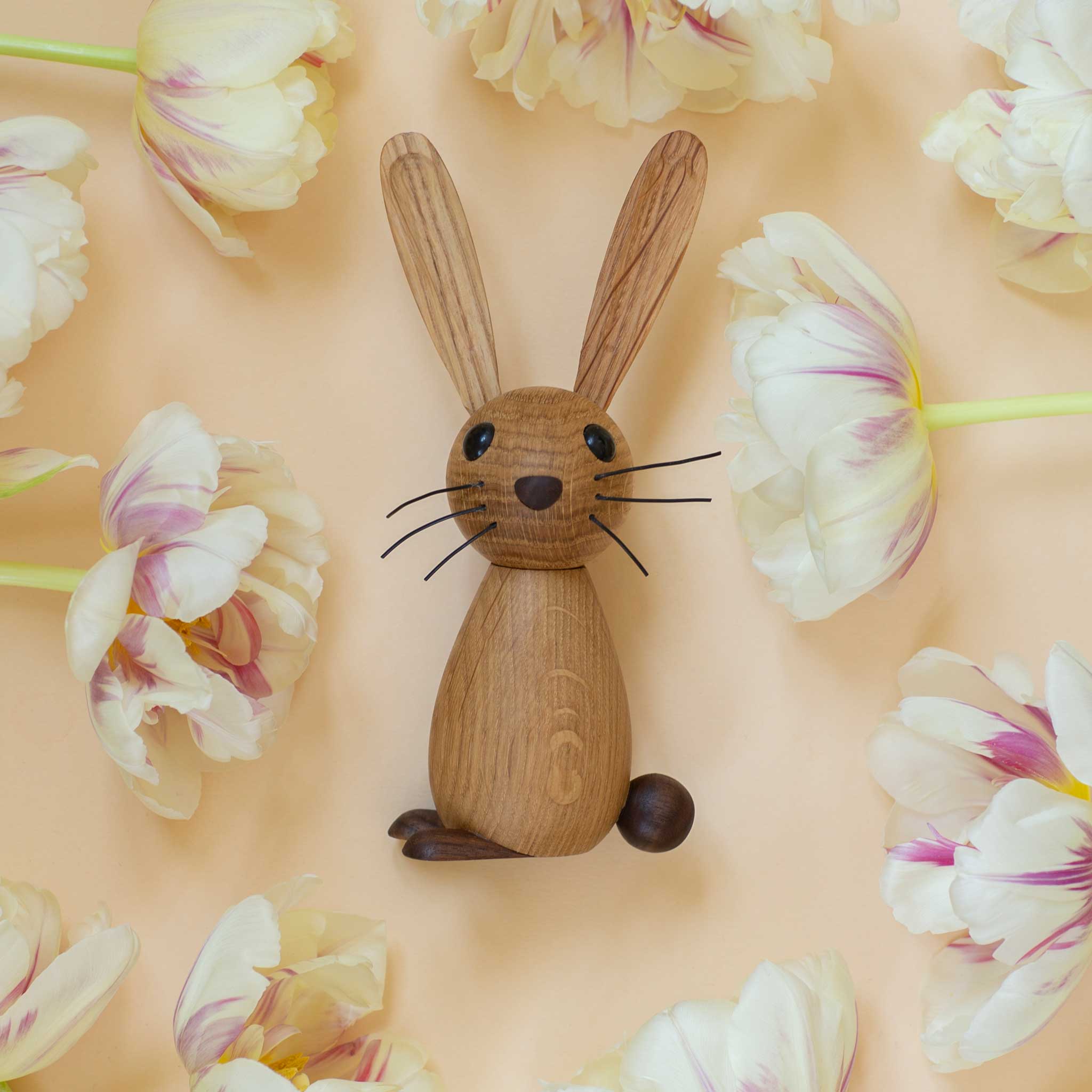 JUMPER - Rabbit - Wooden Decorative Figurine | mencke&vagnby | Spring Copenhagen