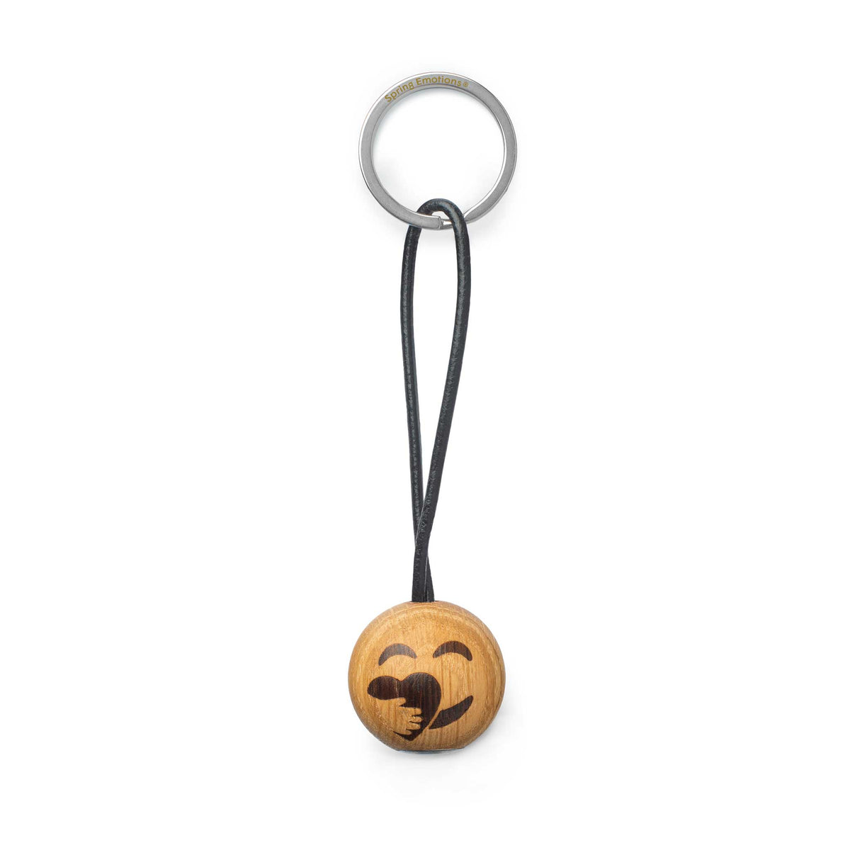 Llavero emoticono El Cuidador – Roble | Spring Copenhagen