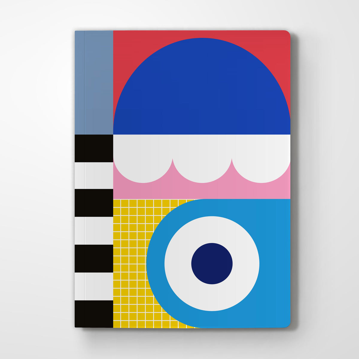 LUNA PARK NOTEBOOK | Liniertes NOTIZBUCH | A5 & 96 Seiten | nolki