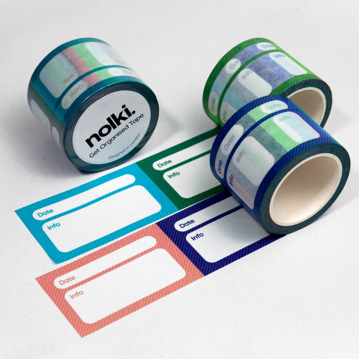 Washi S'ORGANISER | RUBAN DE MASQUAGE | Organisez votre emploi du temps | nolki