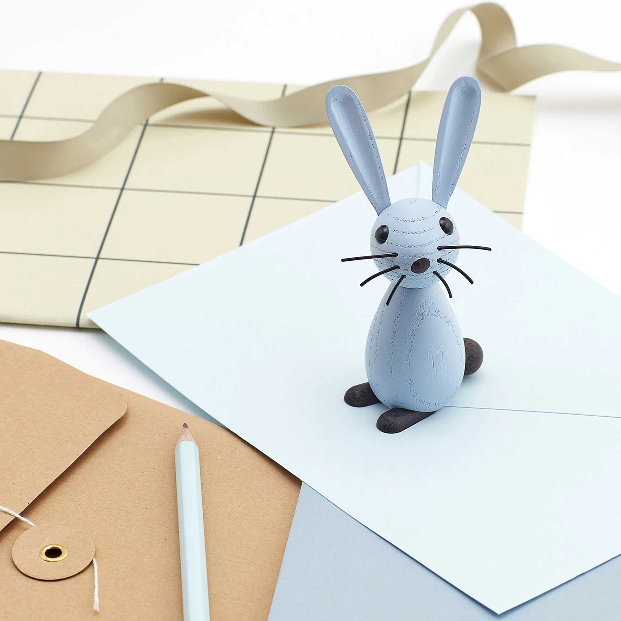 JUMPER - Rabbit - Wooden Decorative Figurine | mencke&vagnby | Spring Copenhagen