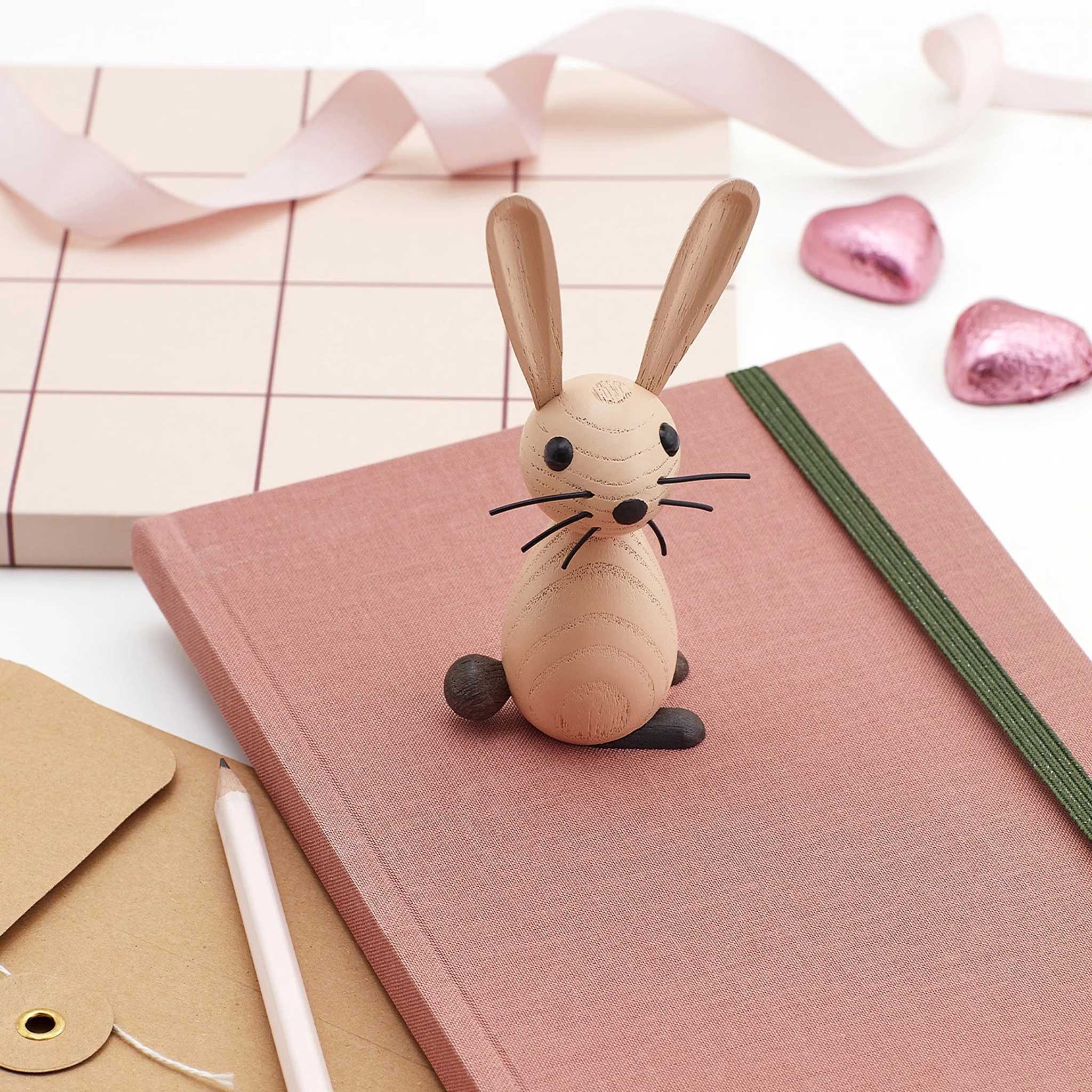 JUMPER - Rabbit - Wooden Decorative Figurine | mencke&vagnby | Spring Copenhagen