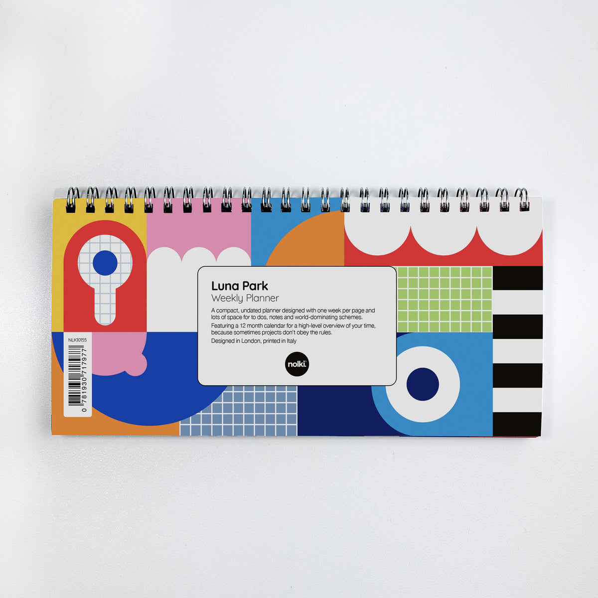 WEEKLY PLANNER Luna Park | 108 pages | nolki