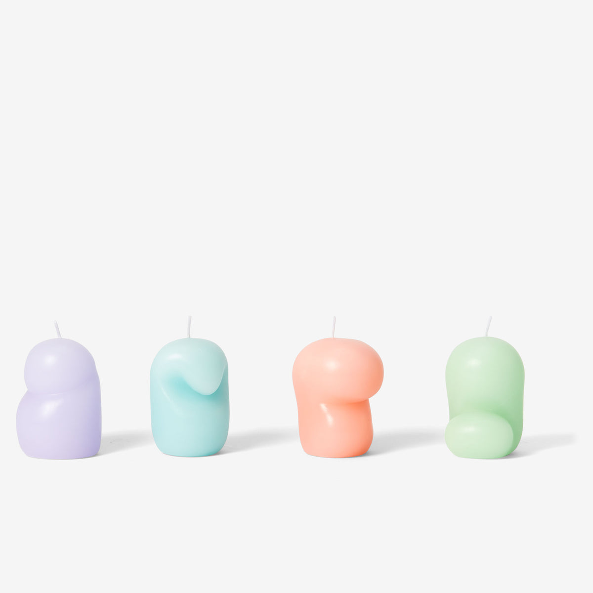 GOOBER Mini | Set of four small CANDLES | Talbot & Yoon | Areaware