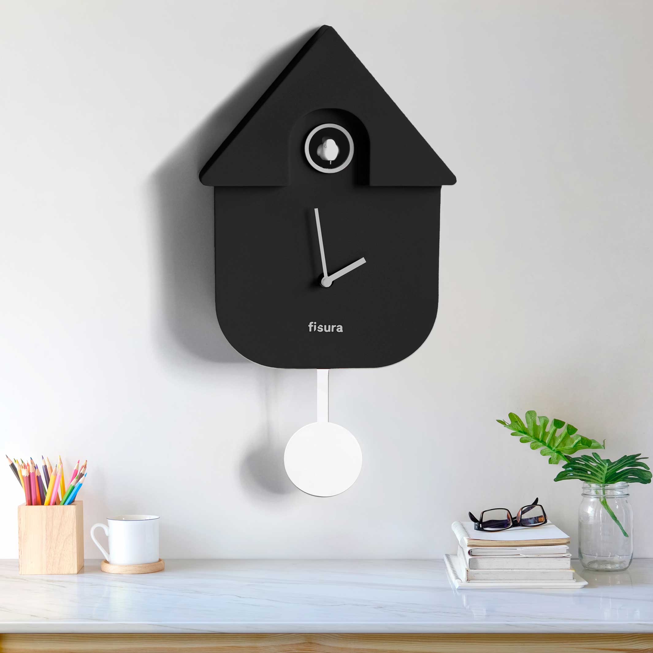 HORLOGE COUCOU | HORLOGE MURALE avec coucou | Fisura