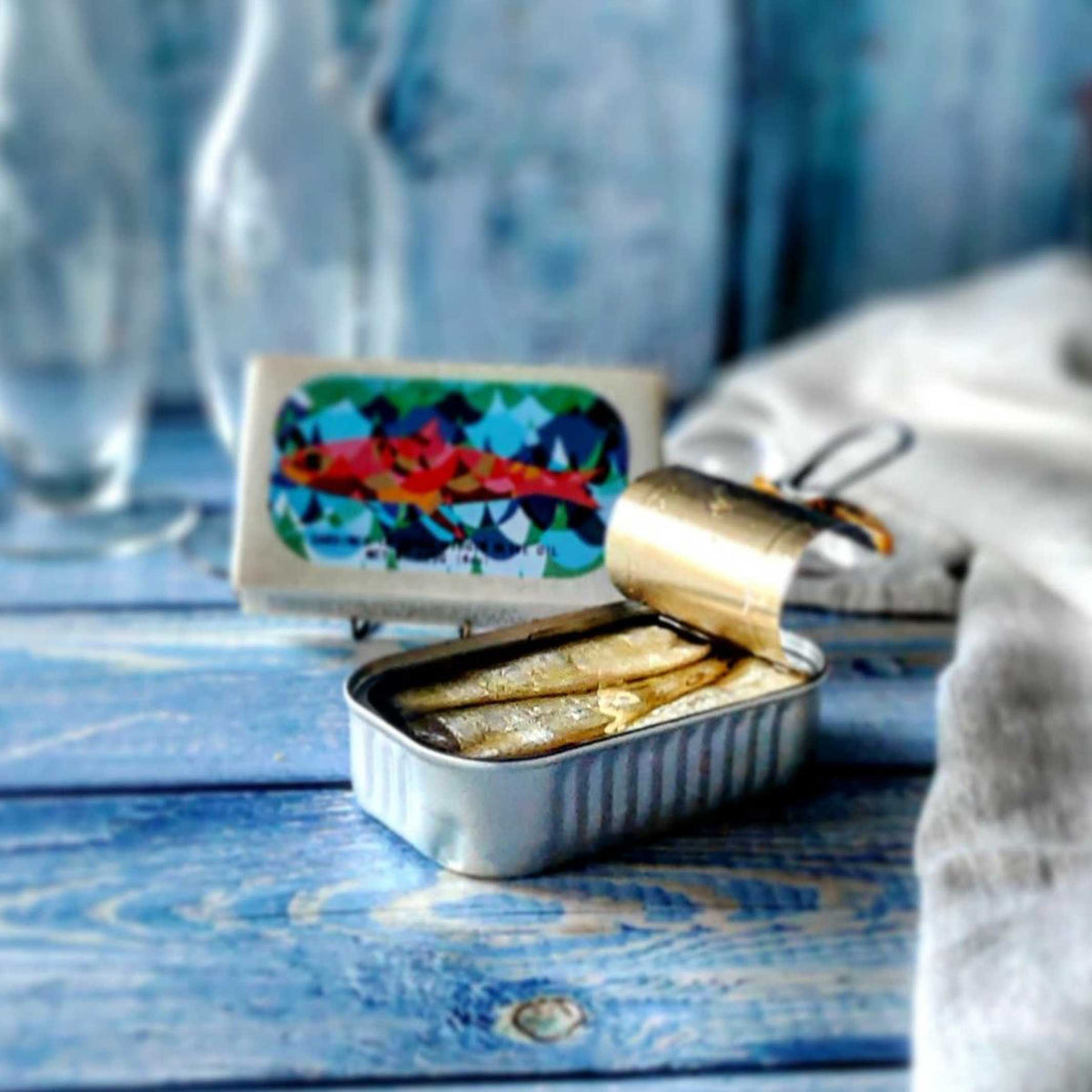 Sardines in Extra Virgin Olive Oil – 120 g | José Gourmet