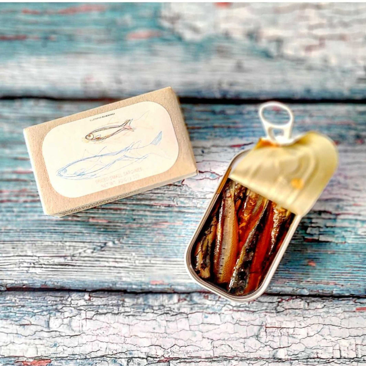 Spiced Small Sardines in Olive Oil – 90 g | José Gourmet