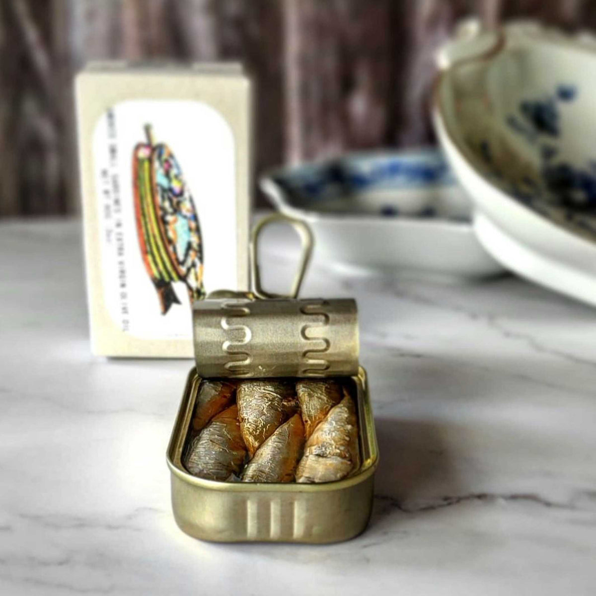 Smoked Small Sardines in Extra Virgin Olive Oil – 90 g | José Gourmet