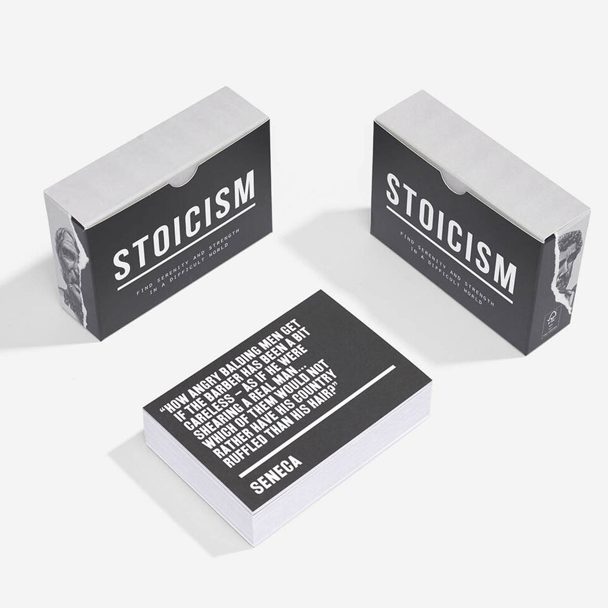 STOICISME | JEU DE CARTES | Édition anglaise | The School of Life