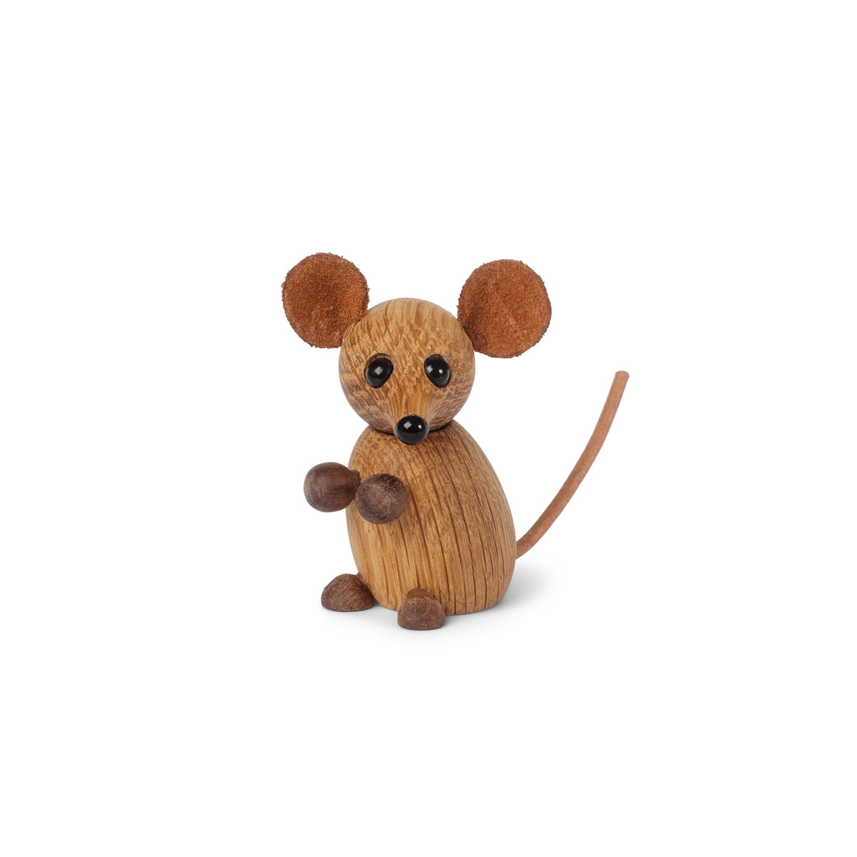 Houten muis "The City Mouse" – Eikenhout · 7 cm | Spring Copenhagen