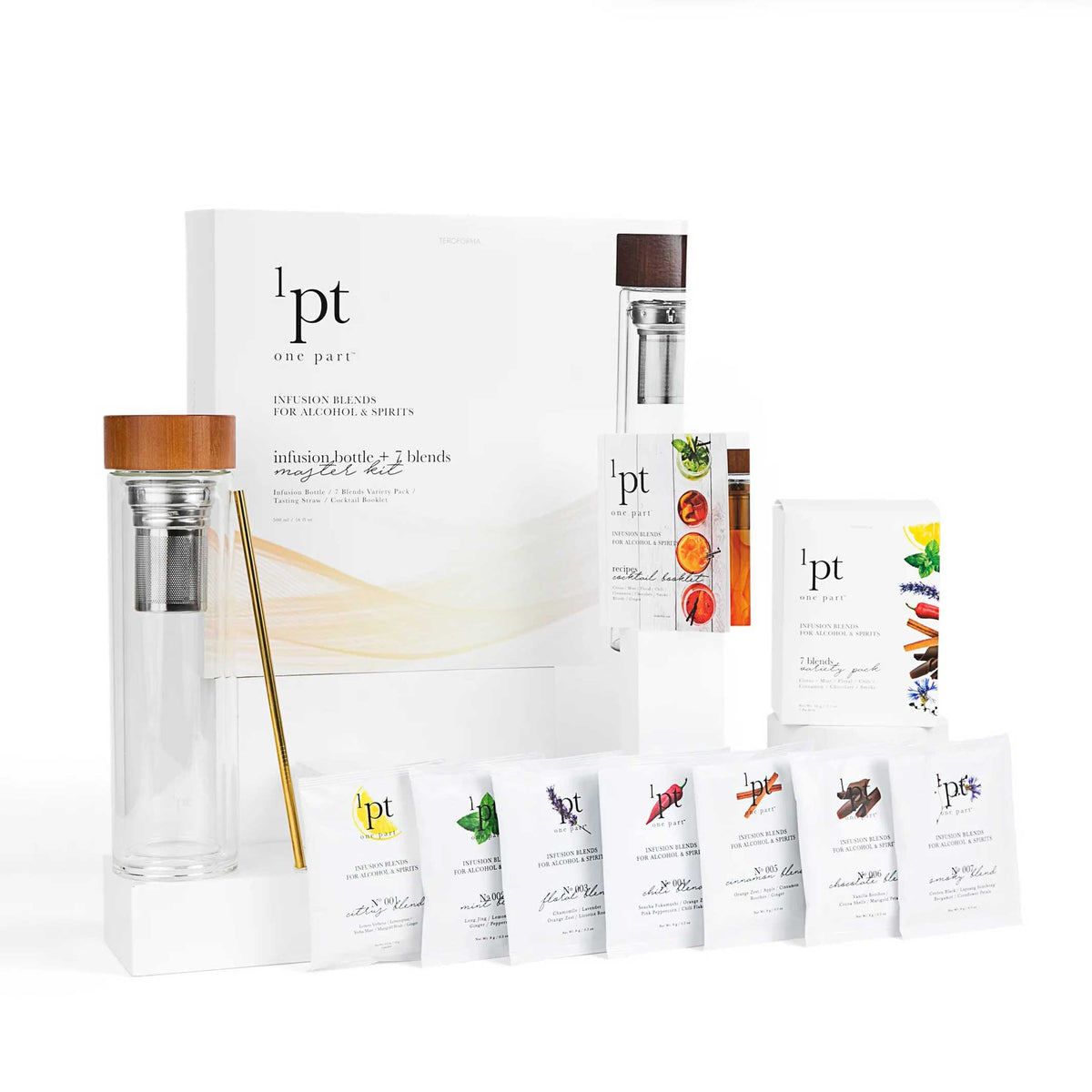 1PT INFUSIONS MASTER-KIT | COCKTAIL- & BAR-SET | Teroforma