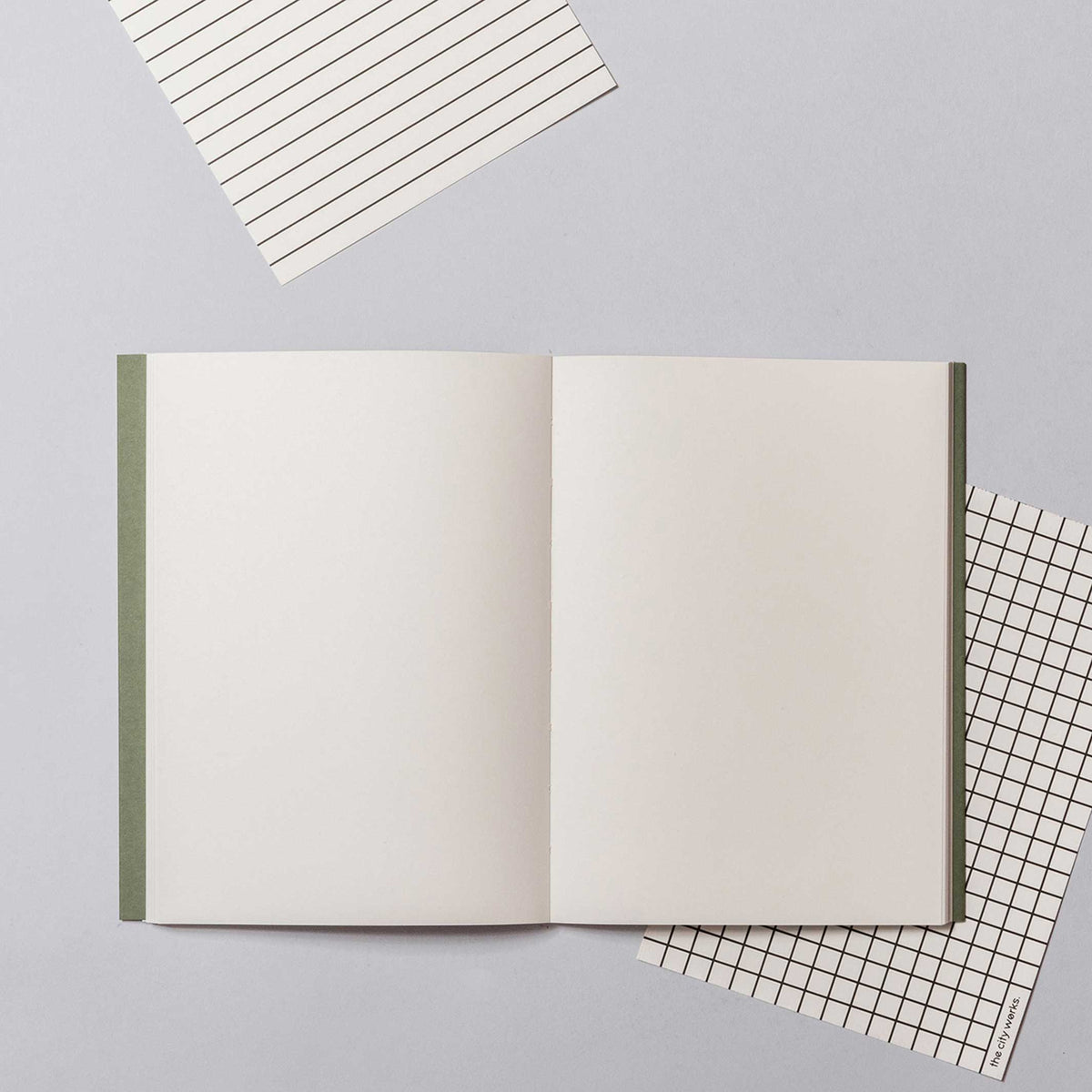 BERLIN NOTEBOOK - blaues Notizbuch - 18x13 cm & 128 Seiten | the city works