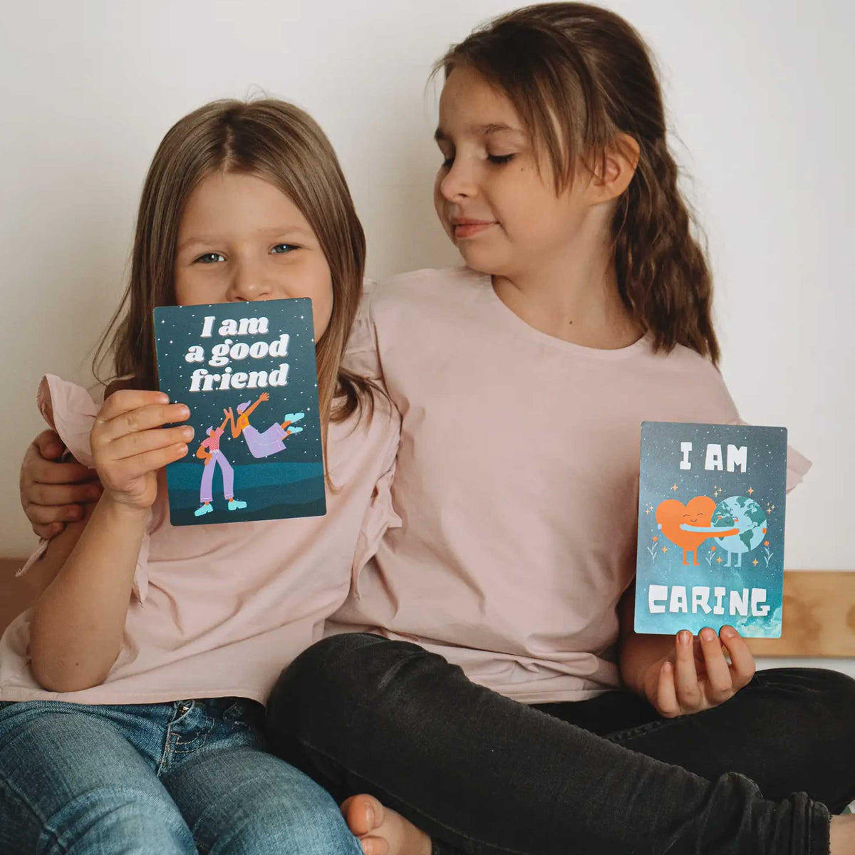 AFFIRMATION CARDS for KIDS | CARD SET | 30 SELF-AFFIRMATION exercises for children | IMYOGI