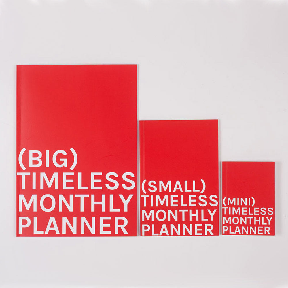 TIMELESS MONTHLY PLANNER | Zeitloser MONATSPLANER | Octàgon Design