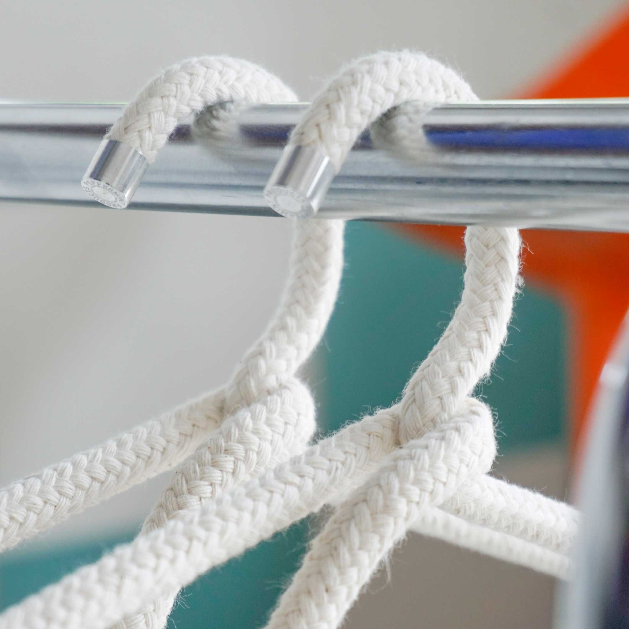 ROPE HANGER Cotton | Natural Cotton HANGERS | Set of 3 | Peppermint Products