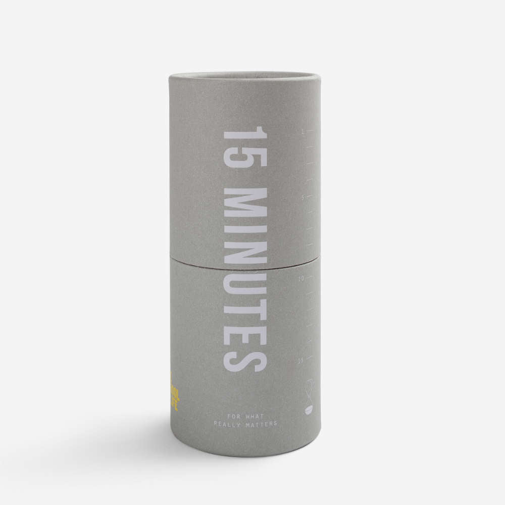 15 MINUTEN TIMER | SANDUHR | The School of Life