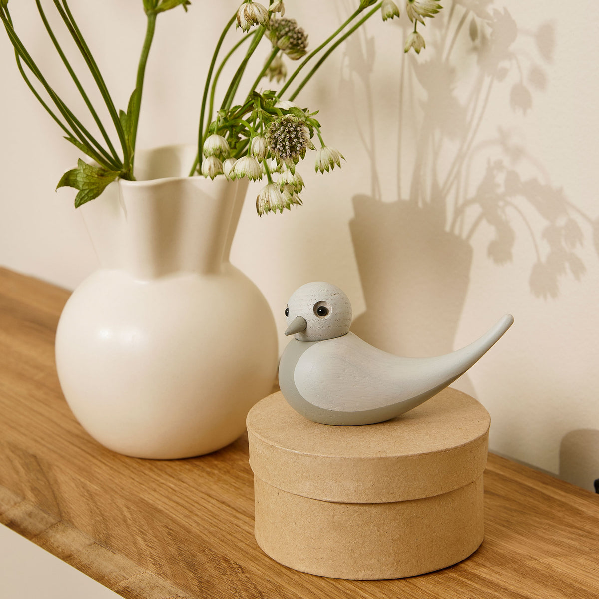 Holz-Singvogel Carmen – Eiche · 7 cm | Spring Copenhagen