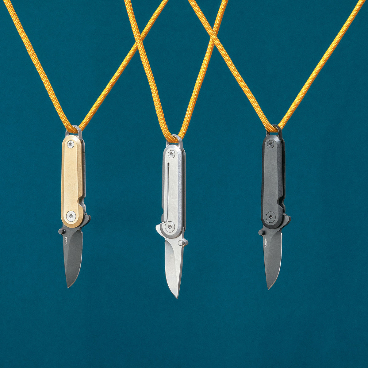 Lark lommekniv – rustfrit stål · 6,6 cm | Craighill