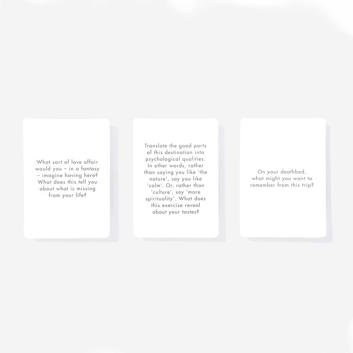 Card Game "Travel Therapy" – English | The School of Life