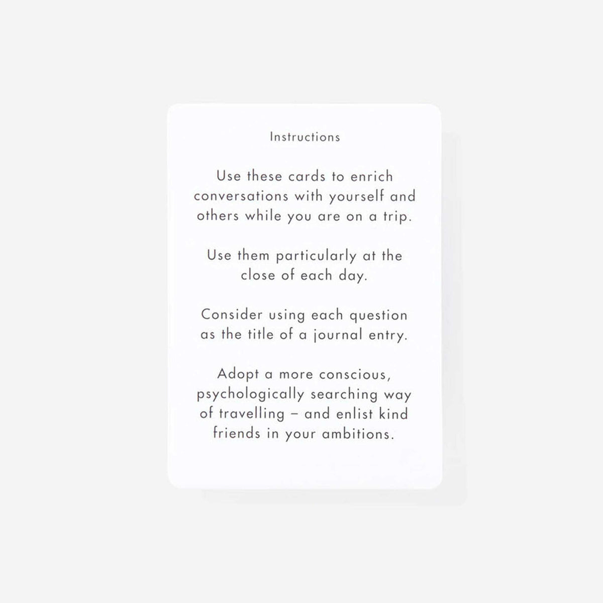 Card Game "Travel Therapy" – English | The School of Life
