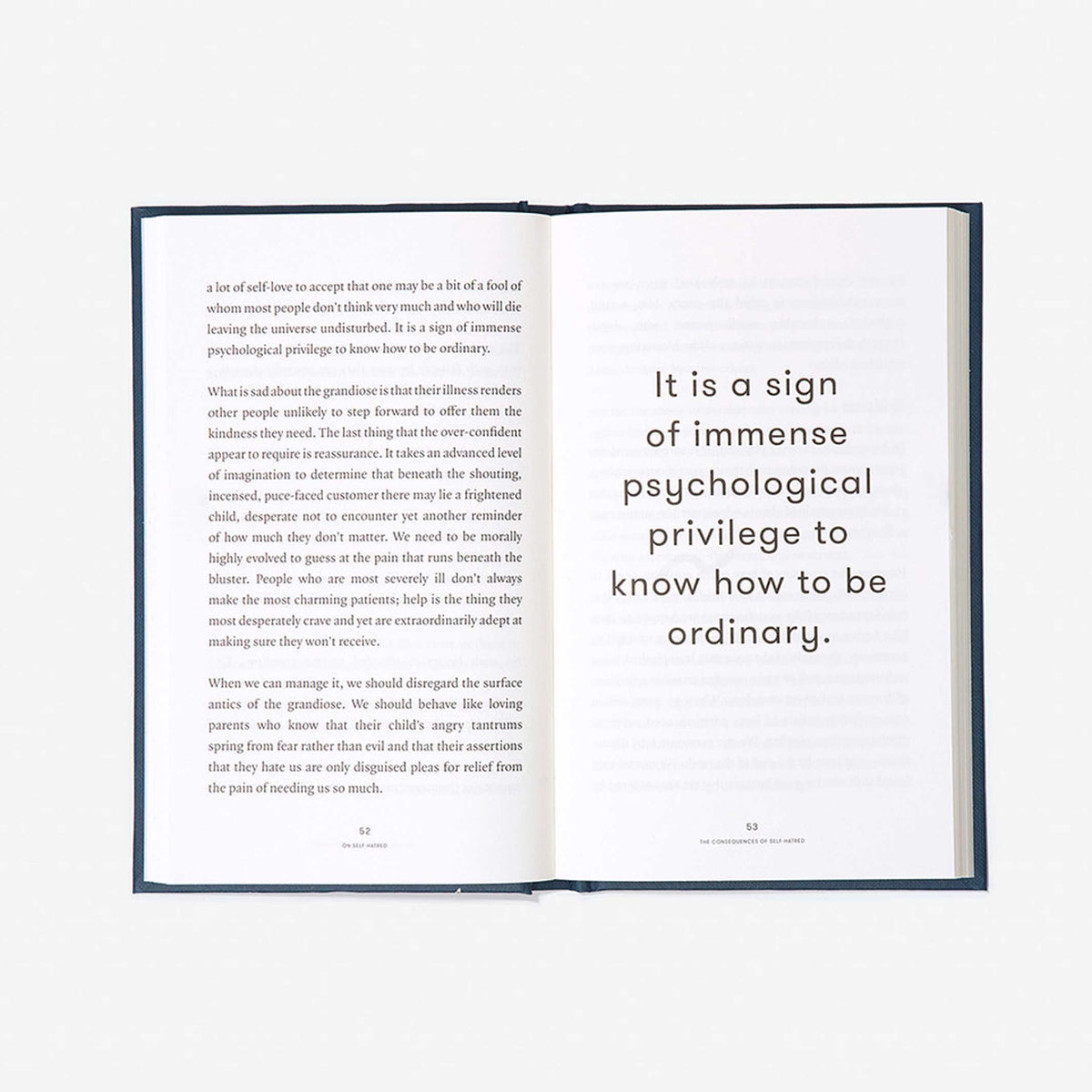 ON SELF-HATRED | LIVRE | Édition anglaise | The School of Life