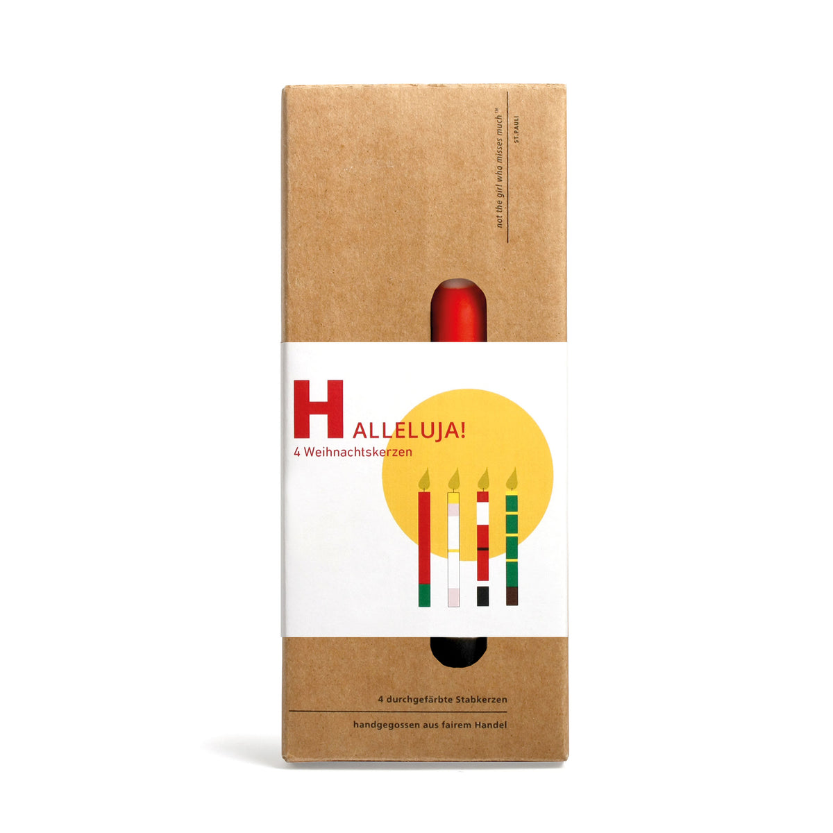 Christmas Candles Hallelujah – Set of 4 | not the girl who misses much