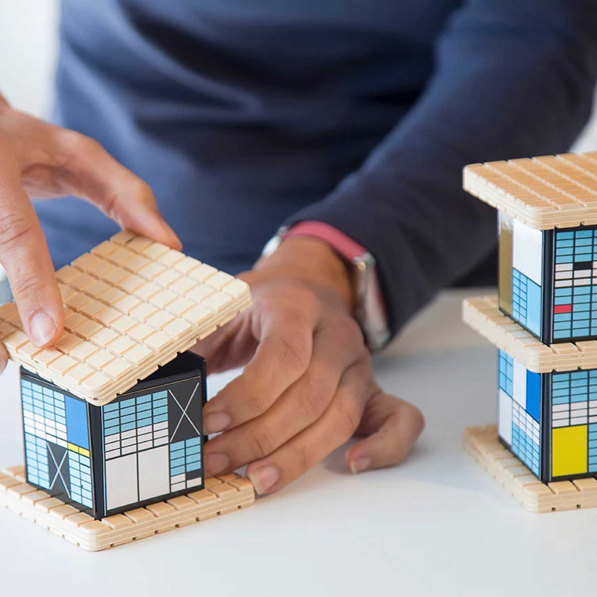 Construction Toy "House Eames" – Wood · Metal | Beamalevich