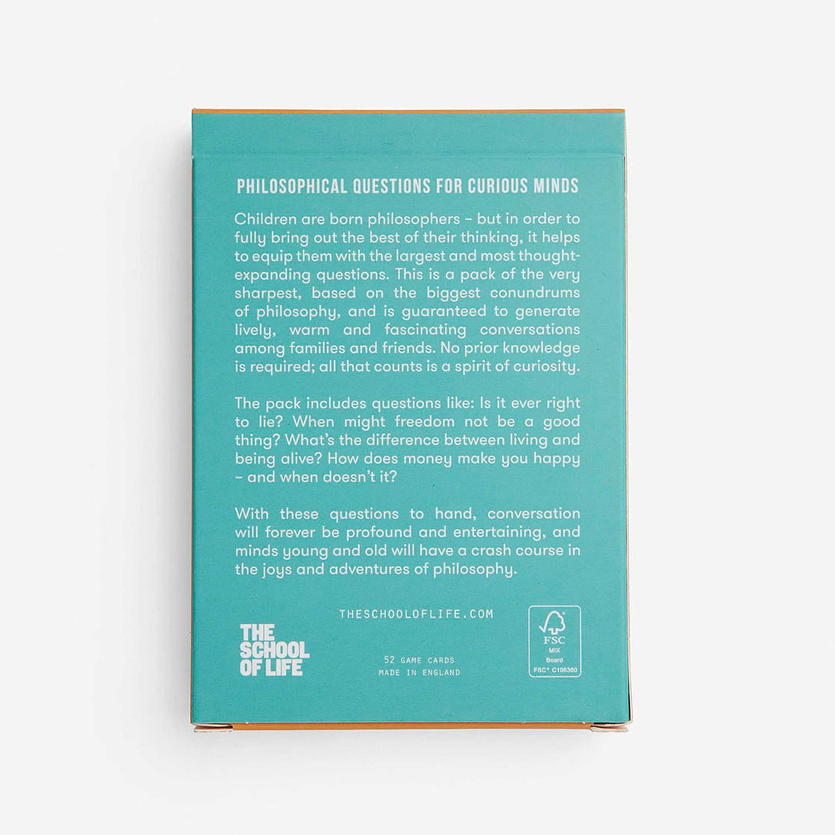 Card Game "Philosophical Questions for Curious Minds" | TSOL