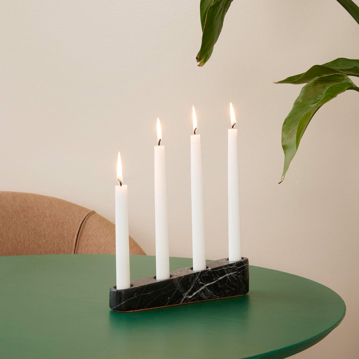 Lysestage Ilta – Marmor · L 25 cm | Spring Copenhagen