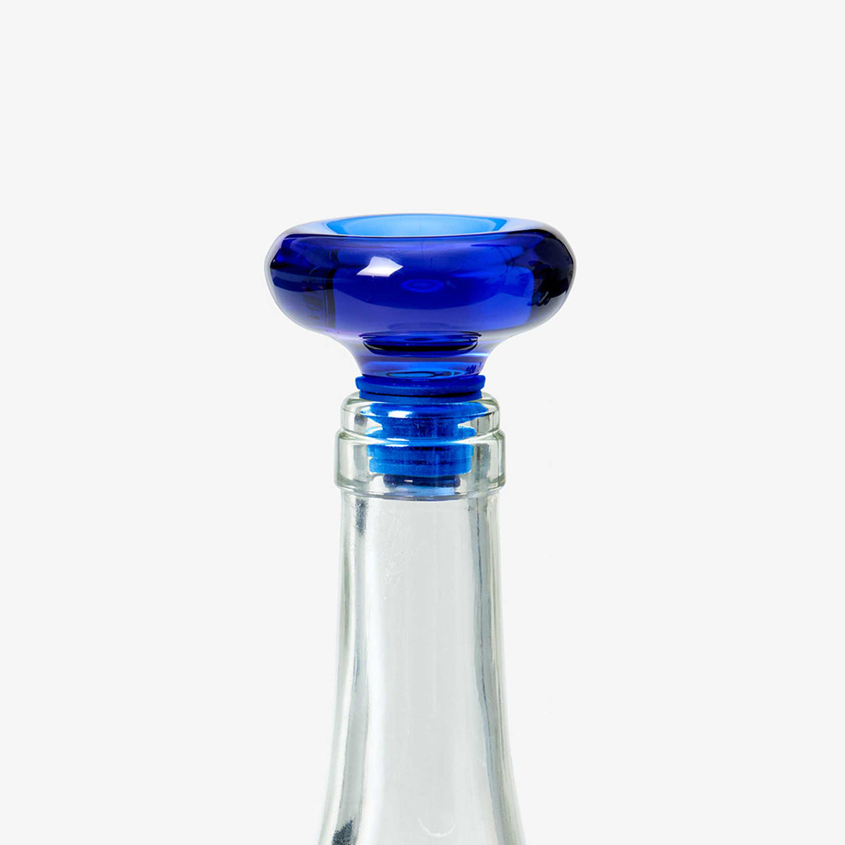 HOBKNOB Blue | Blauer FLASCHEN-STÖPSEL & VERSCHLUSS | Fort Standard | Areaware