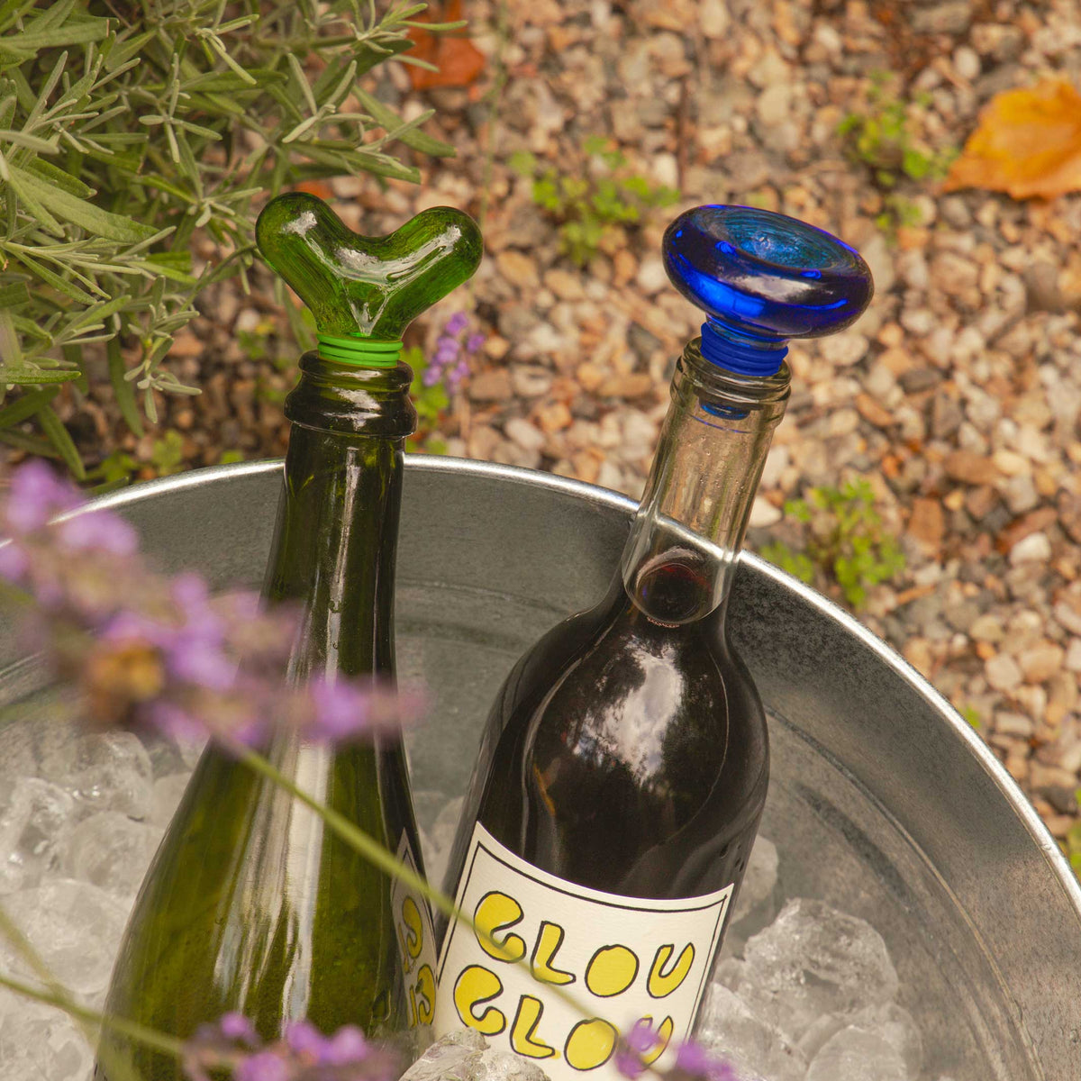 HOBKNOB Green | Grüner FLASCHEN-STÖPSEL & VERSCHLUSS | Fort Standard | Areaware