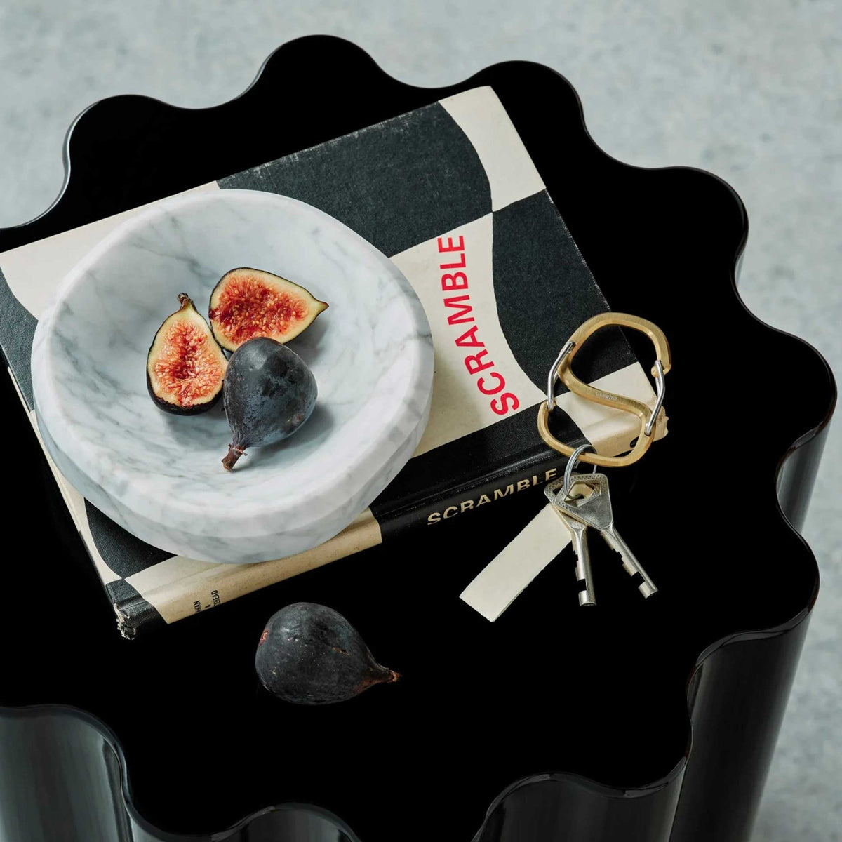 Schale Facet Bowl – Carrara Marmor · Ø 14 cm | Craighill