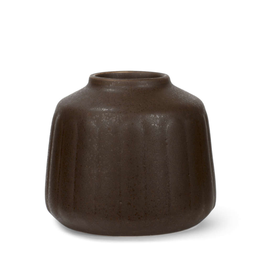 Keramikvase – Braun · 13 cm | Spring Copenhagen