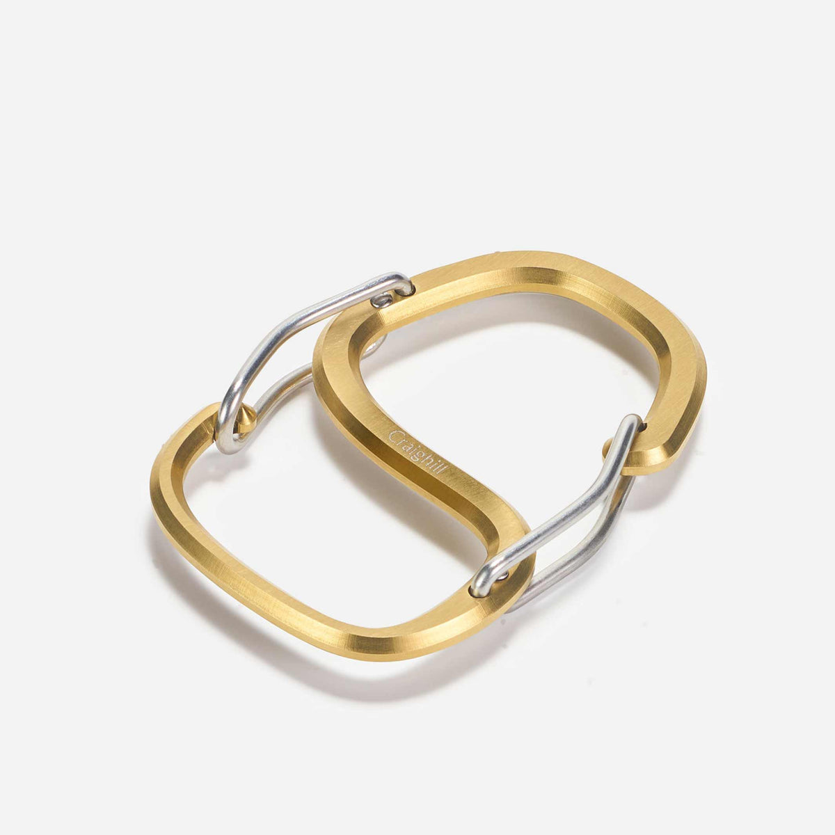Karabiner Coachwhip – Messing · 6,1 cm | Craighill