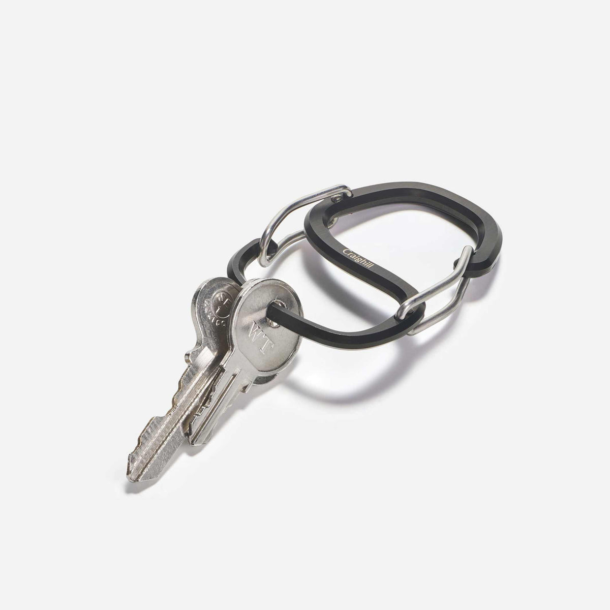 Karabiner Coachwhip – Schwarz · 6,1 cm | Craighill