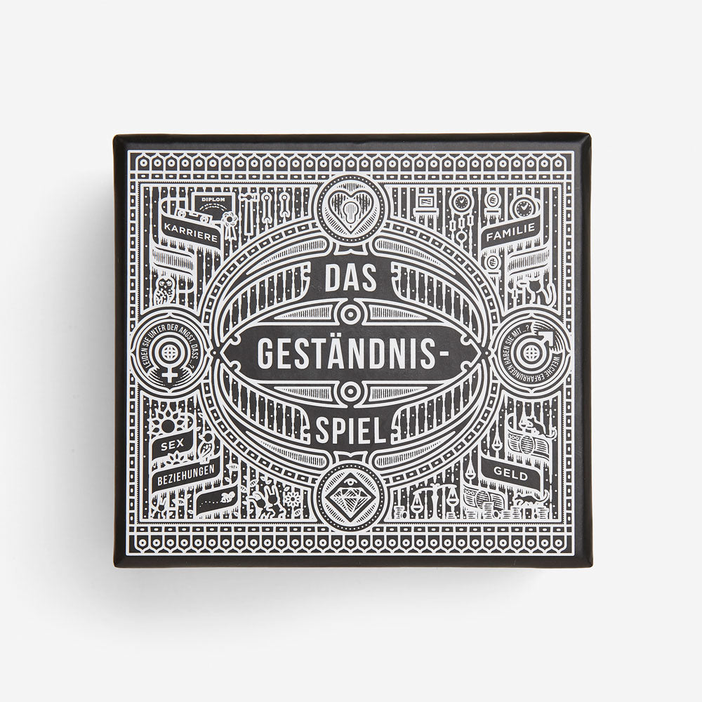 DAS GESTÄNDNISSPIEL | JEU DE CARTES ET DE DÉS pour des conversations audacieuses entre adultes | The School of Life