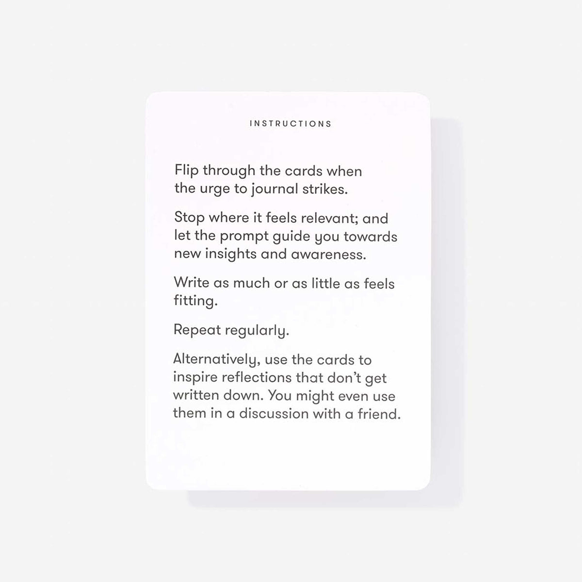 Card Set "Journal Prompt Cards" – English | The School of Life