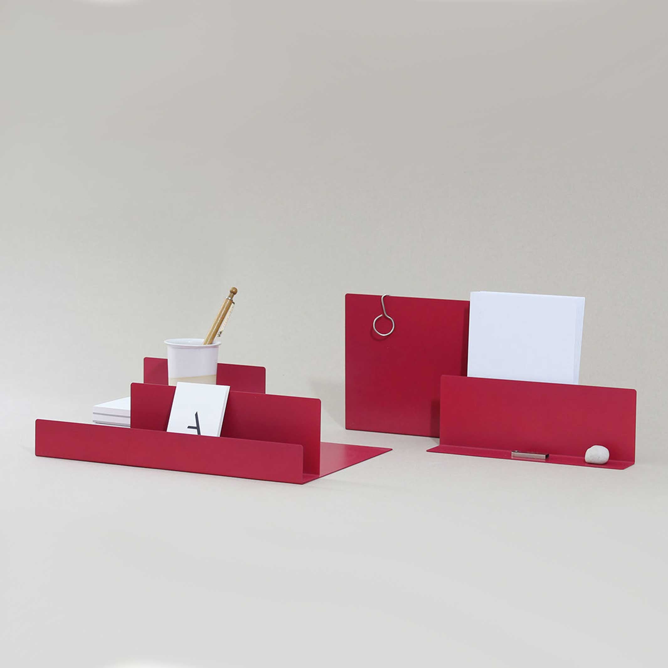 OBJET COULEUR HÔTEL | ORGANISATEUR DE BUREAU | Antje Pesel | 100 pour cent