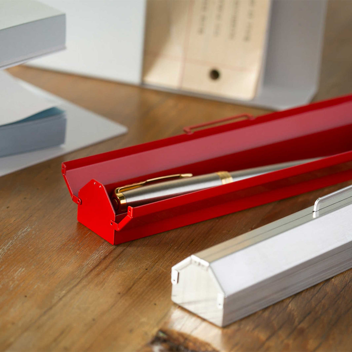 BENDIN | ÉTUI À STYLOS | acier inoxydable | 100 pour cent