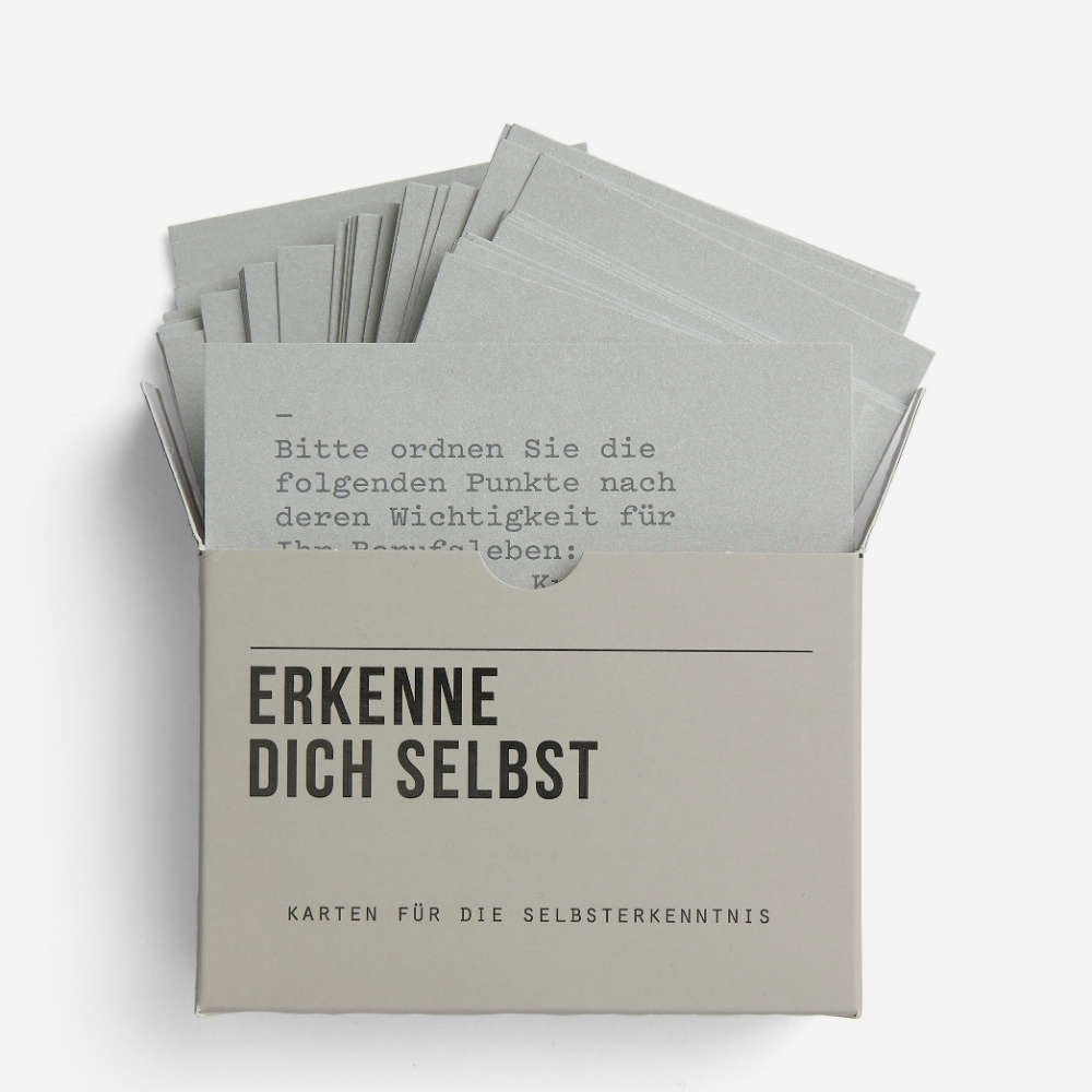 CONNAISSEZ-VOUS | JEU DE CARTES interactif pour une meilleure connaissance de soi | 60 cartes | The School of Life