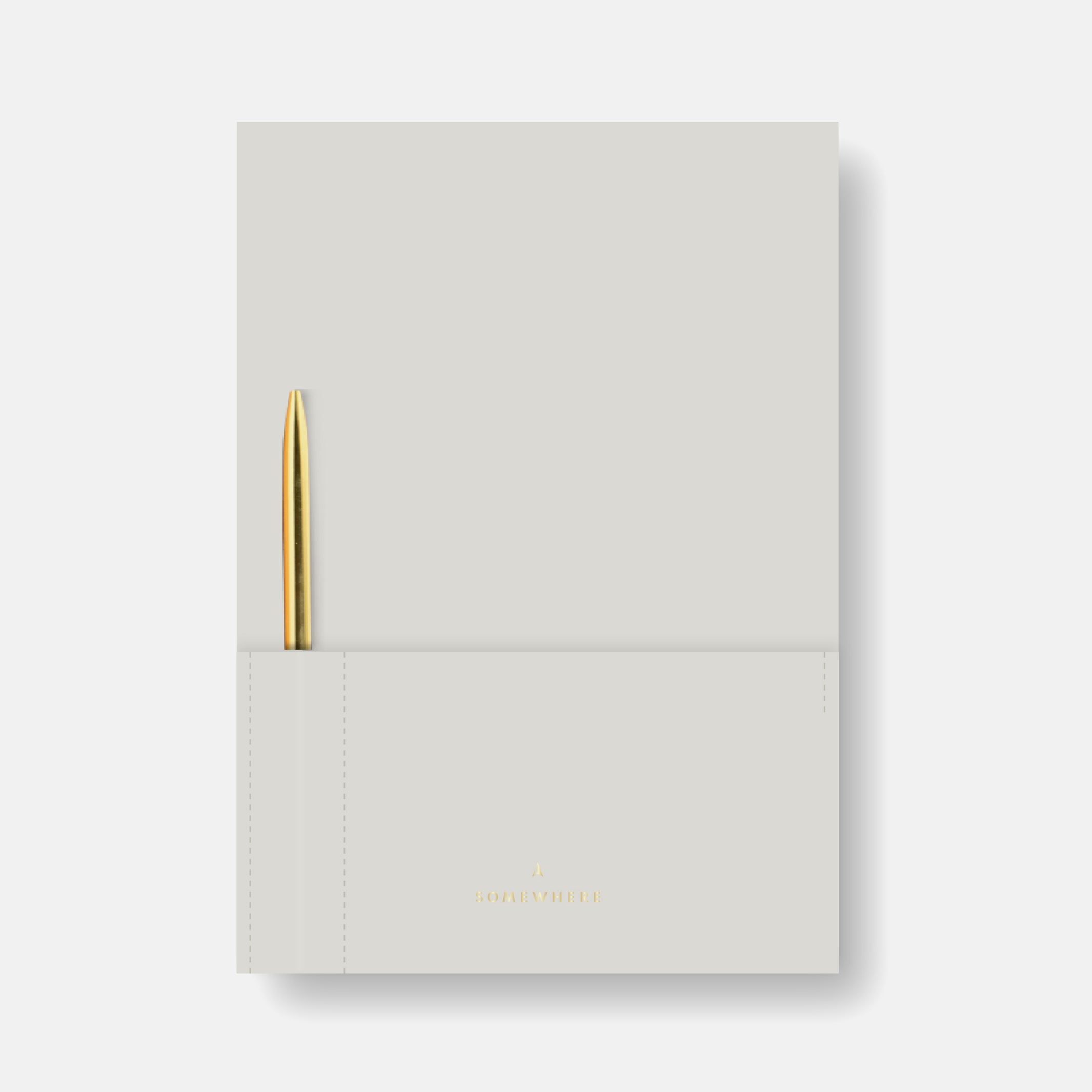 Notizbuch "Ultimate Notebook" – Veganleder · 17x24 cm | Somewhere