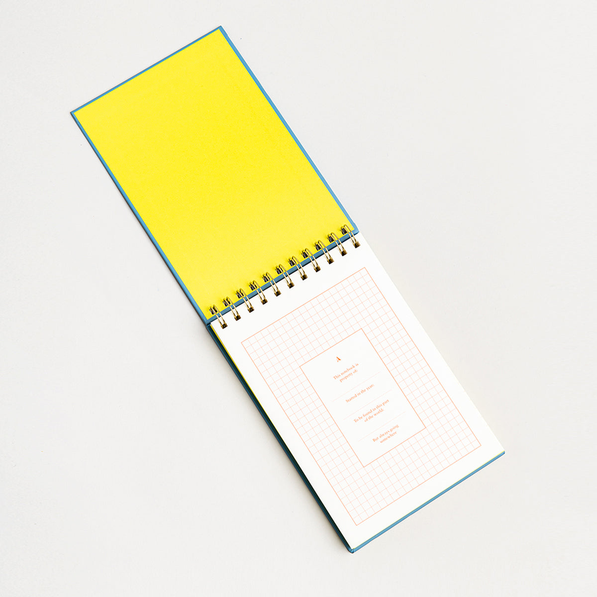 GOING PLACES - Bloc-notes A5 - couverture rigide avec reliure spirale | Quelque part